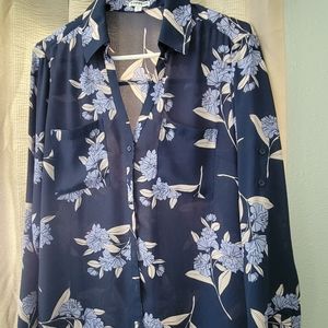 Express Floral Portofino Shirt